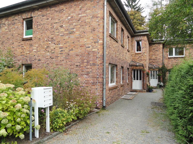 Fassade eines Hauses in Bernau-Waldfrieden