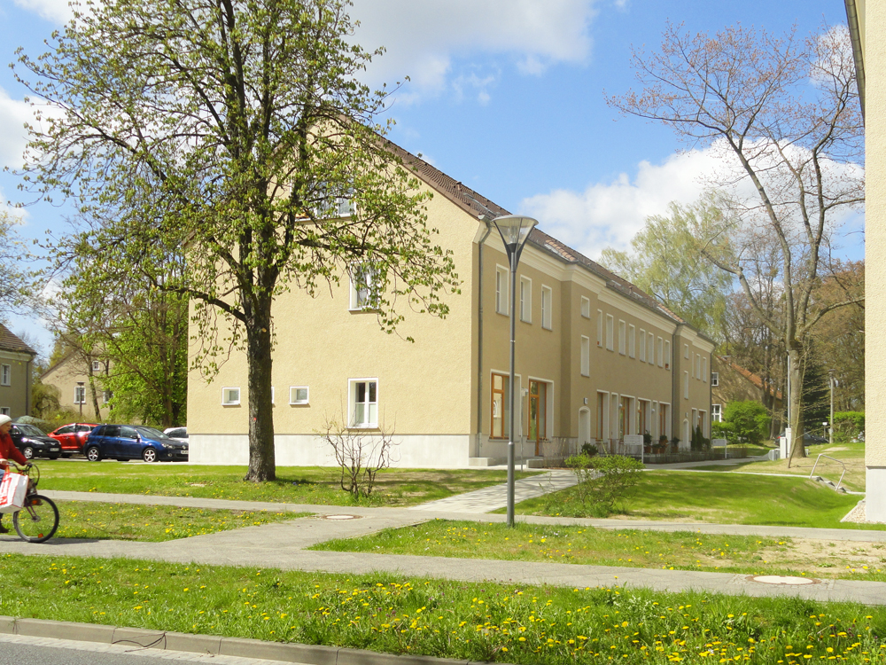 Ein Haus im Wohngebiet Seehaus-Siedlung