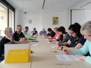 WBG "AufbauWBG "Aufbau" Strausberg: Auszählung der Stimmen bei der Vertreterwahl 2016