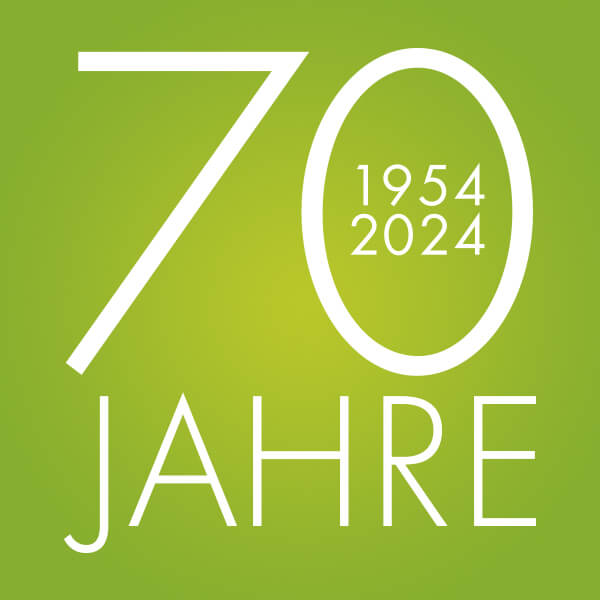 Logoansicht 70 Jahre WBG "Aufbau" Strausberg