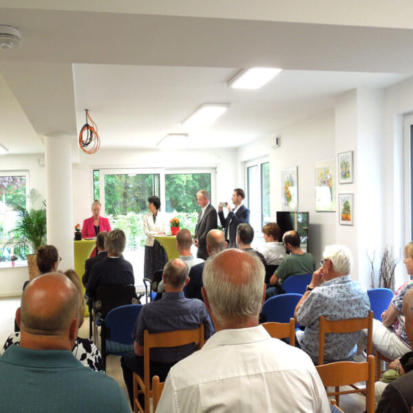 Übergabe Siegel "Gewohnt gut - fit für die Zukunft, Blick in den Saal