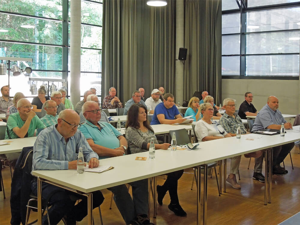Blick in den Saal